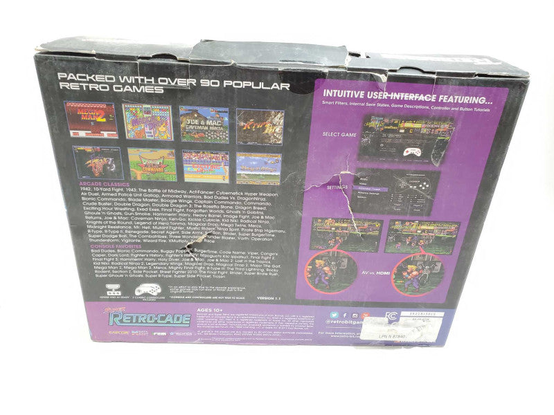 Super Retro-Cade White & Red Plug & Play System [Retro-Bit] READ