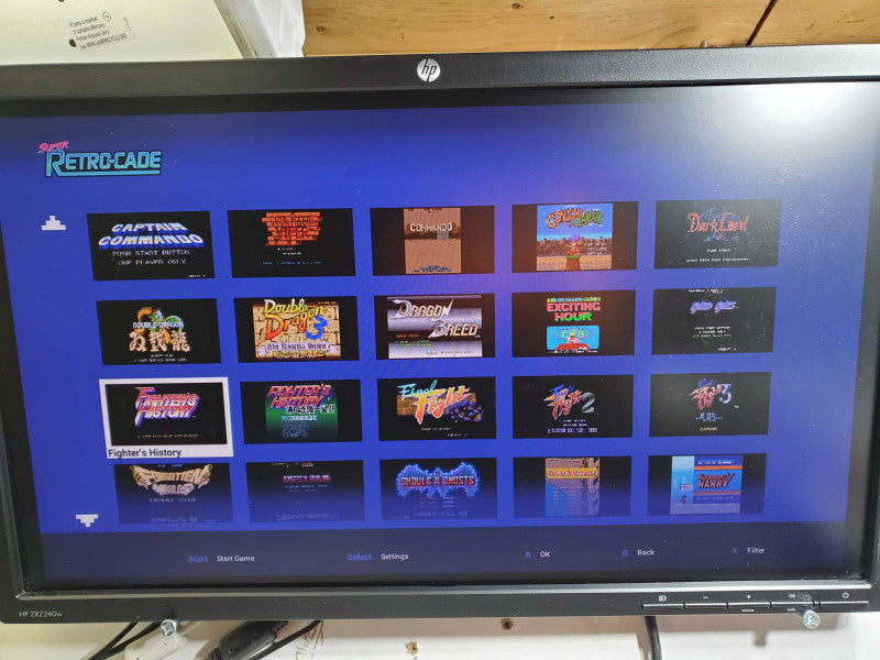 Super Retro-Cade White & Red Plug & Play System [Retro-Bit] READ