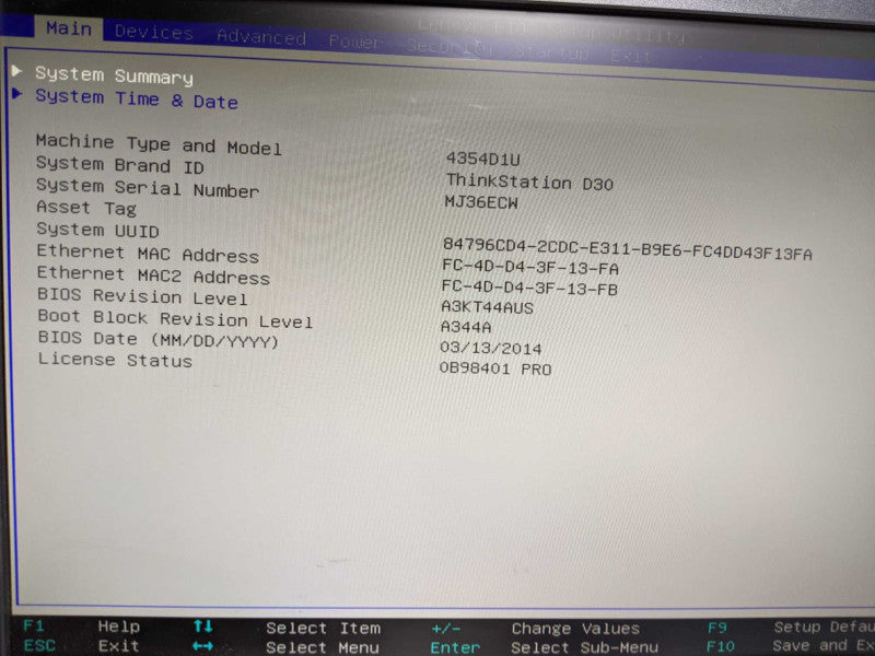 Lenovo ThinkStation D30 2x Xeon E5-2620 v2 @ 2.1GHz 16GB DDR3 Quadro K4000 GPU