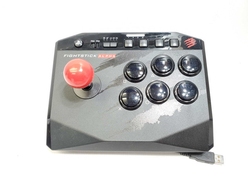 Arcade Fight Stick Alpha Wired PS4/PS3 [Mad Katz] OpenBox