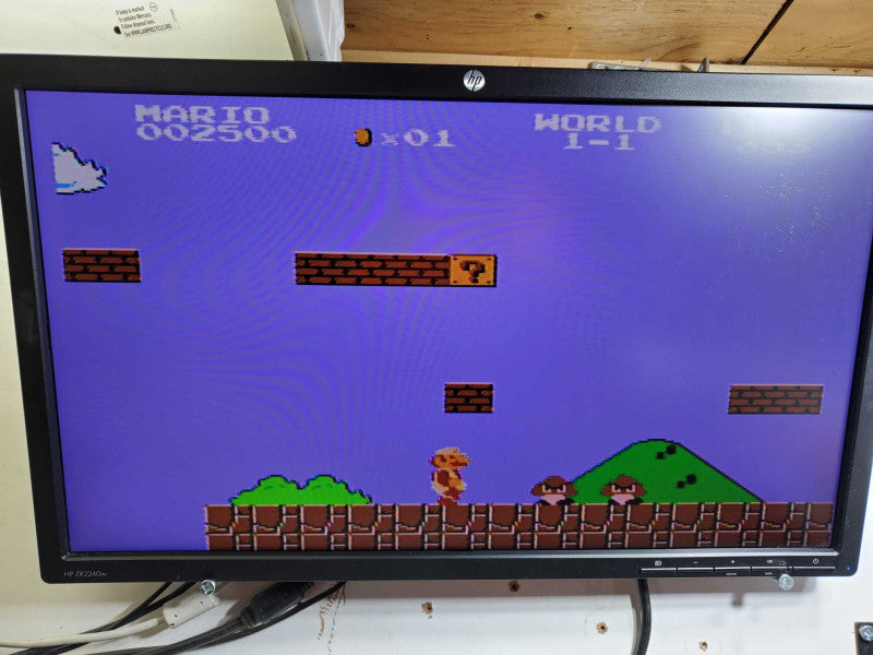 Retro Duo Console SNES & NES Dual 2in1 System GRA/Black -2 Controllers OpenBox