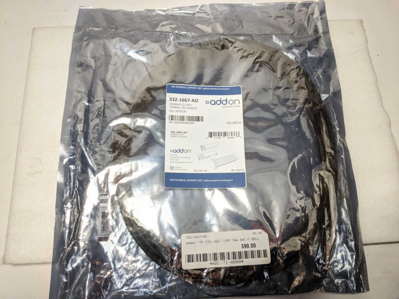 Addon 10G BASE-CU SFP+ TWINAX, 7m, passive