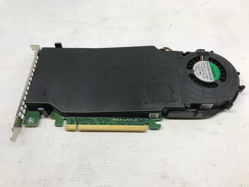 Dell PCIe Adapter Card DPWC400 Dell Ultra 4x M.2 NVMe SSDs to x16 READ [