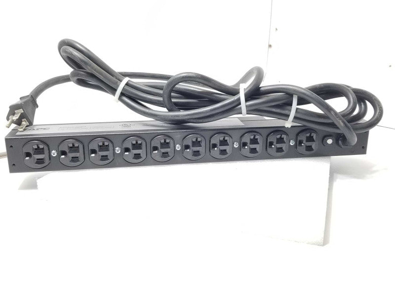 APC AP9563 Basic Rack PDU, 10 Ports, AC 120V, 16A, 50/60Hz. _