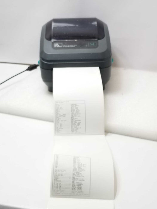 Zebra GK420d Thermal Label Printer USB/Serial/Parallel GK42-202510-000 _