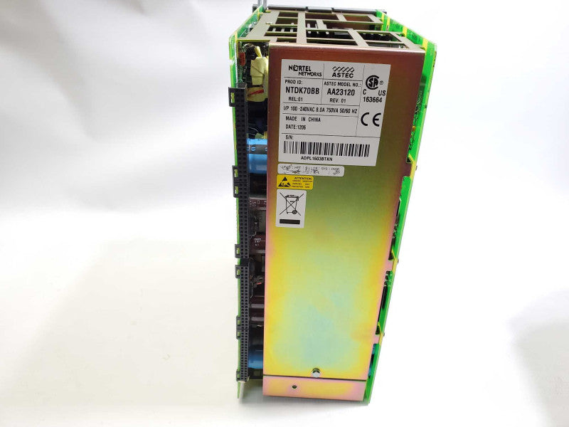 Nortel NTDK70BB AC DC PWR Power Supply