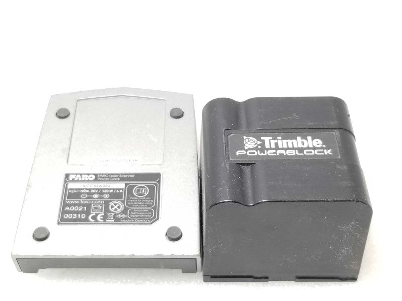 FARO Laser Scanner Power Dock w/ Trimble TX5 3D Laser Scanner PowerBlock Read _