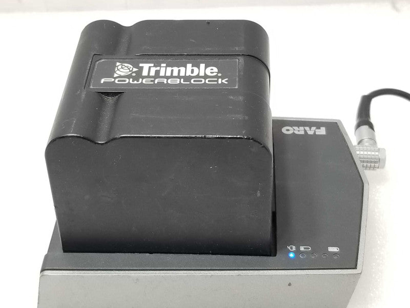 FARO Laser Scanner Power Dock w/ Trimble TX5 3D Laser Scanner PowerBlock Read _