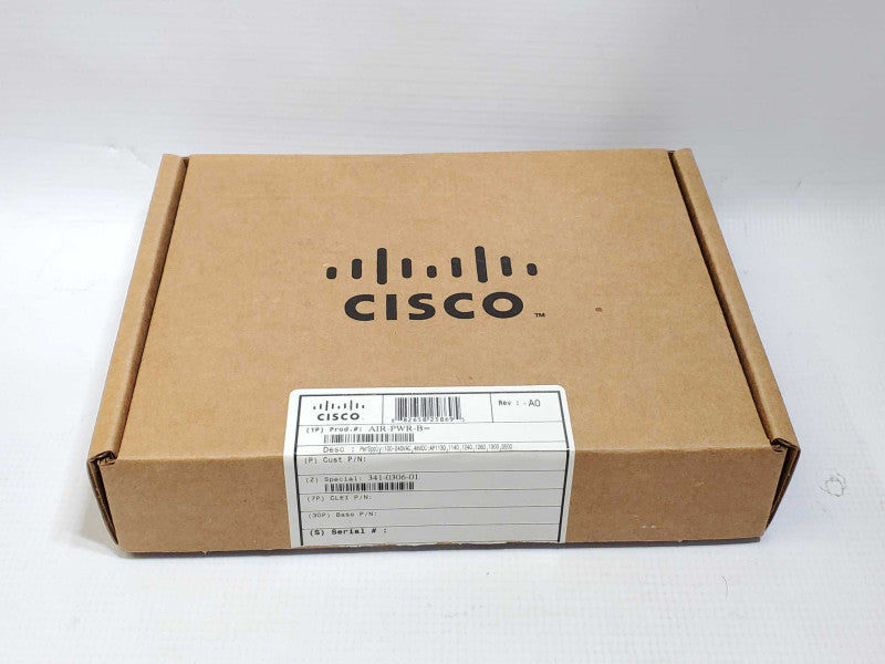 NEW in box Cisco AIR-PWR-B 48v DC Power Supply Adapter Barrel Jack