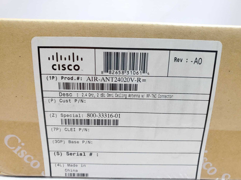 NEW Cisco AIR-ANT24020V-R