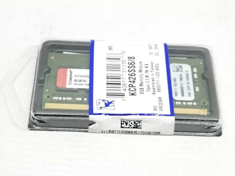 New Kingston KCP426SS6/8 8GB DDR4 2666MHz Non ECC Memory RAM SODIMM _