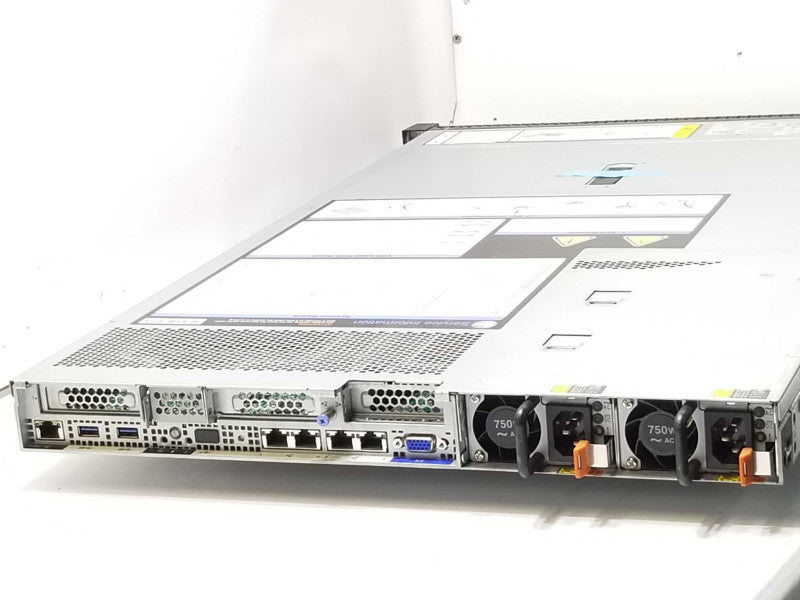 Lenovo 1U Server HX Series, 1x Xeon E5-2620v4, 16GB DDR4, 2x PSU, SAS3008-IT _