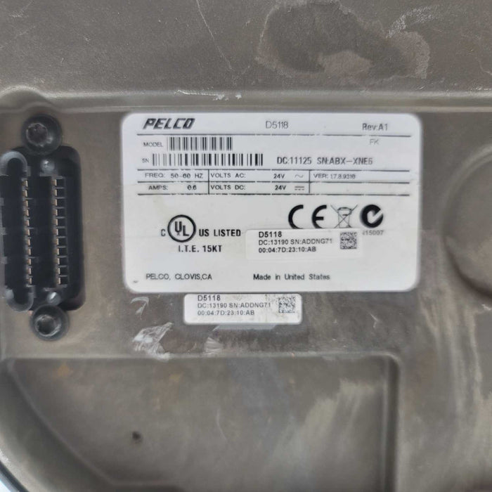 Pelco D5118 HITACHI DI-SC110, READ