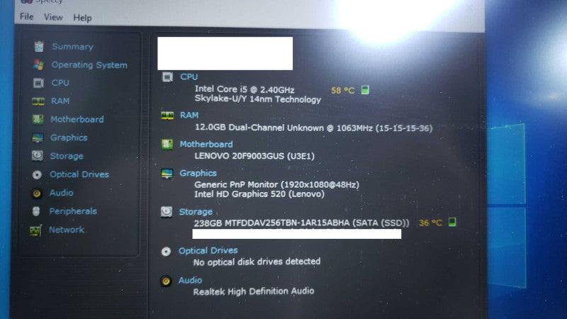 Lenovo ThinkPad T460s i5-6300U@2.4GHz 12G DDR4 238G SSD [