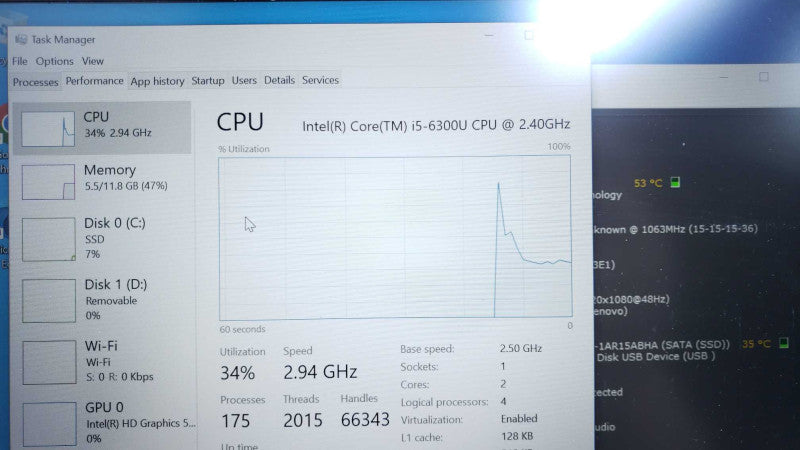 Lenovo ThinkPad T460s i5-6300U@2.4GHz 12G DDR4 238G SSD [