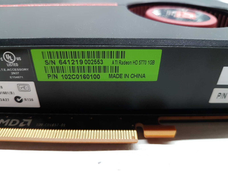 HD Radeon 5770 1GB DDR5 800SP #