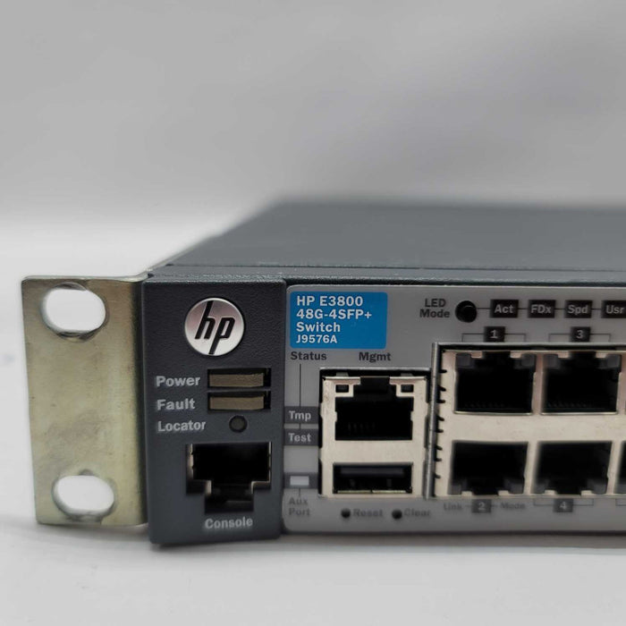 HP 3800-48G-4SFP+ J9576A, 48xRJ45 1Gb/s, 4xSFP+ 10Gb/s, 2xPSUs