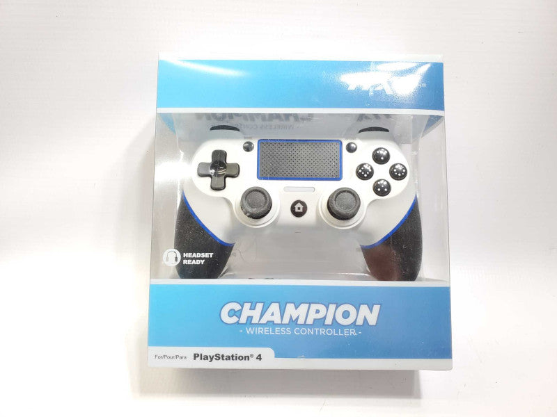 TTX TRECK CHAMPION PLAYSTATION 4 CONTROLLER white OpenBox ^