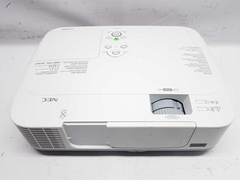 NEC NP-M311W WXGA 3LCD Theater Room HDMI Projector 3,100 Lumens / 58 HOURS #