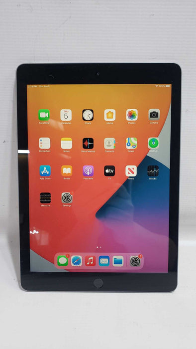 Apple iPad 5th Gen A1822 9.7\\" 128G WiFi Space Gray Unlocked [