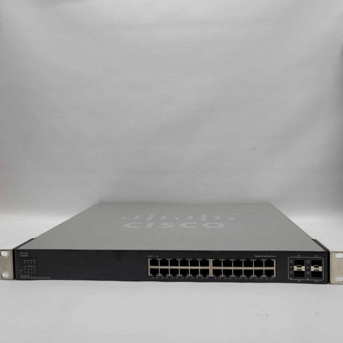 Cisco Small Business SGE2000P 24 Port Gigabit PoE Switch + 4x shared SFP