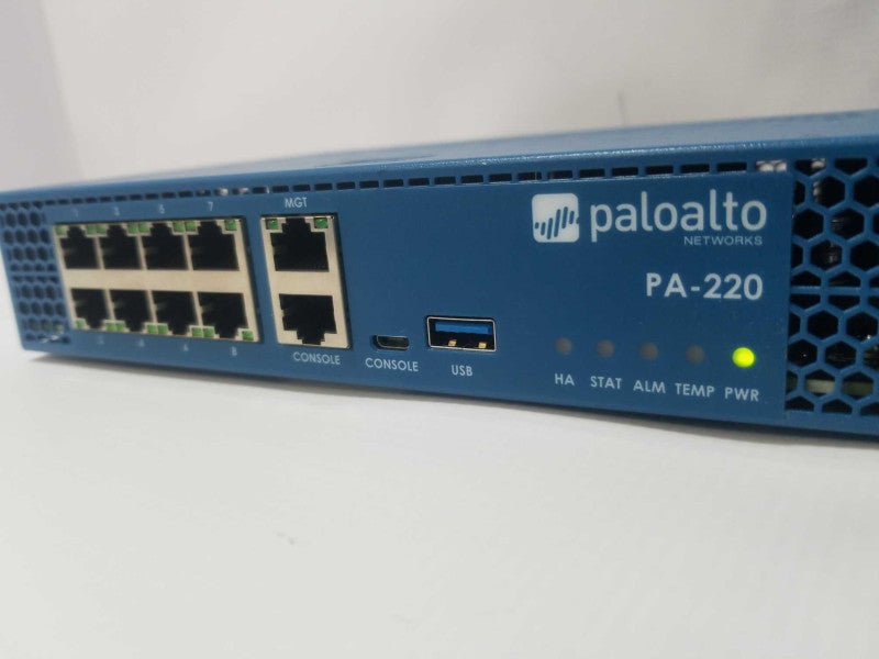 Palo Alto PA-220 Network Security Appliance Firewall ~