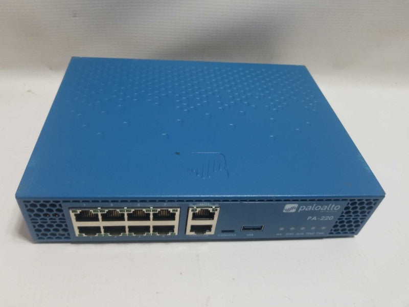 Palo Alto PA-220 Network Security Appliance Firewall ~