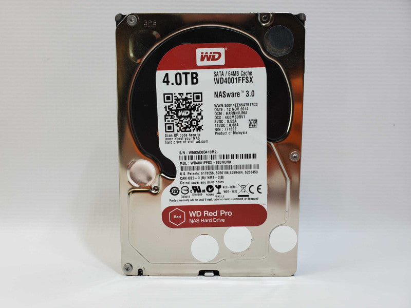 Hard Drive 4TB - NAS 3.5\\" - WD4001FFSX - SATA (