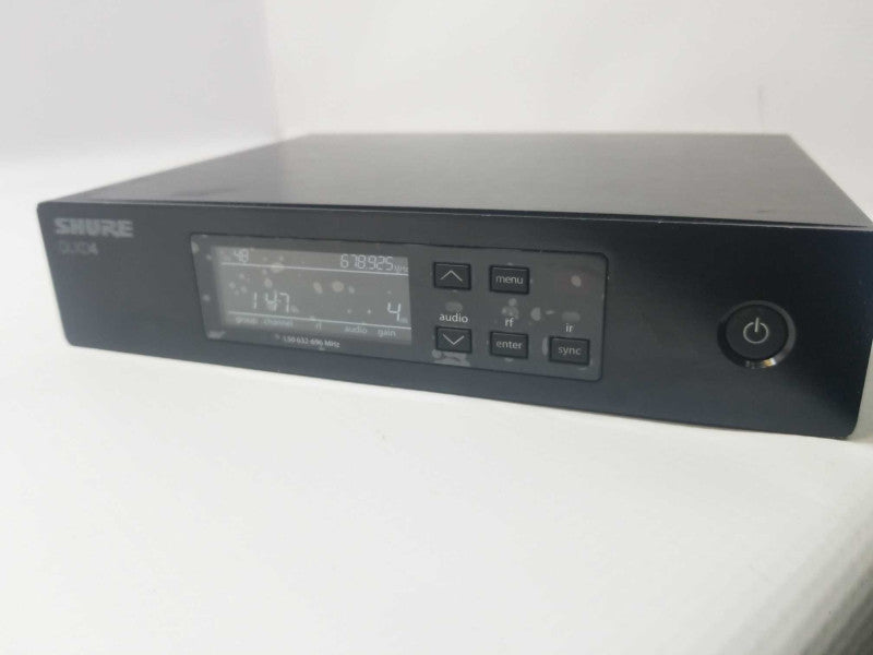 Shure QLXD4 L50 632-696 Mhz Digital Wireless Microphone Receiver, ~