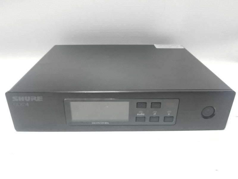 Shure QLXD4 G50 470-534 Mhz Digital Wireless Microphone Receiver, ~