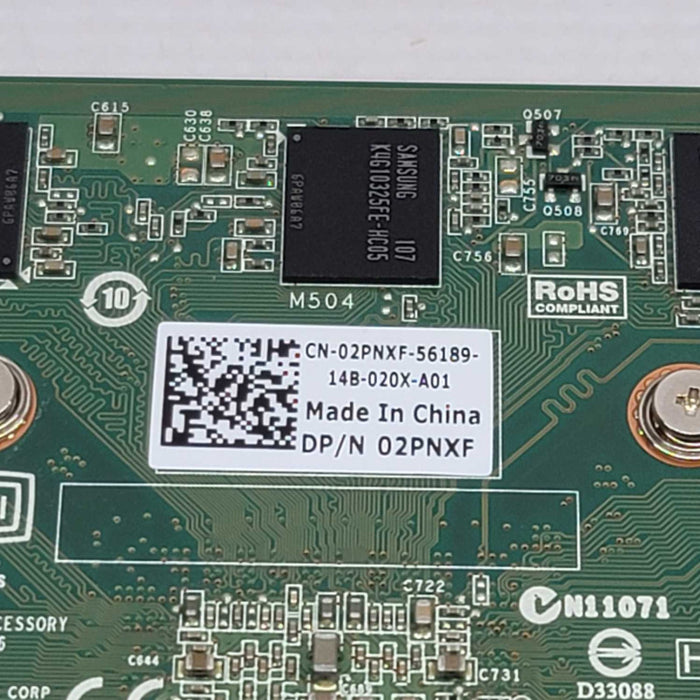Dell Nvidia Quadro 2000 1GB GDDR5 PCIe Video Graphics Card 02PNXF =