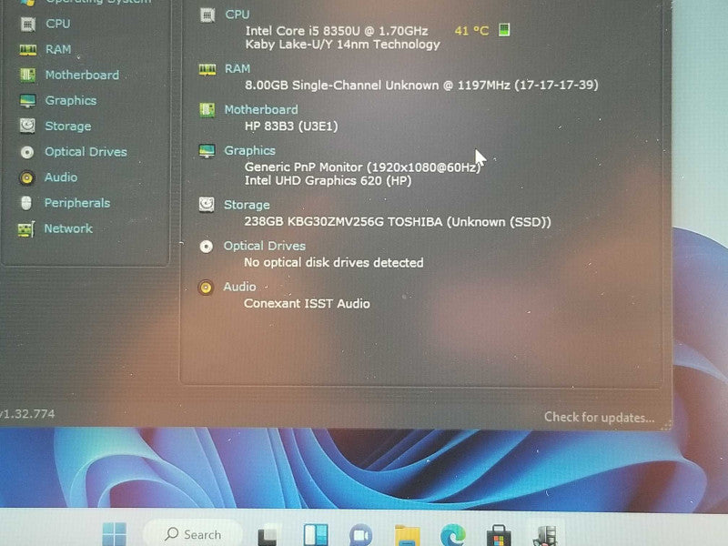 HP EliteBook 830G5, Core i5-8350U 1.7GHz, 8GB DDR4, 250GB SSD, 14\\" _