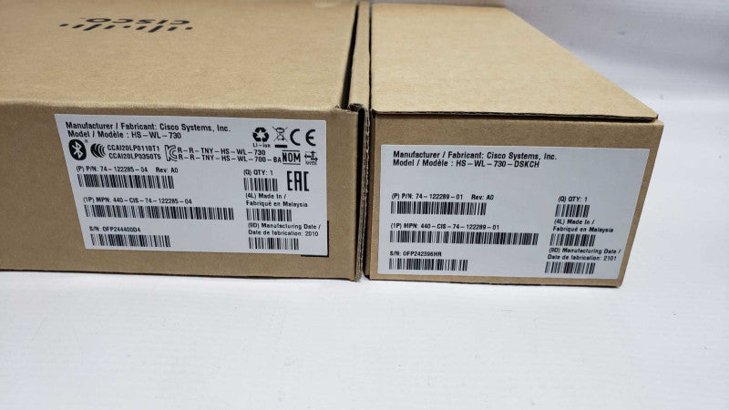 Cisco Headset 730 Dual Ear Wireless Noise Cancelling Headset [