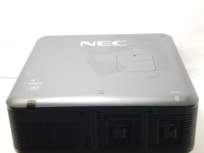 NEC NP-PX800X Projector, 2x Lamps, 00001 Hrs Lamp 2 hours, Read _
