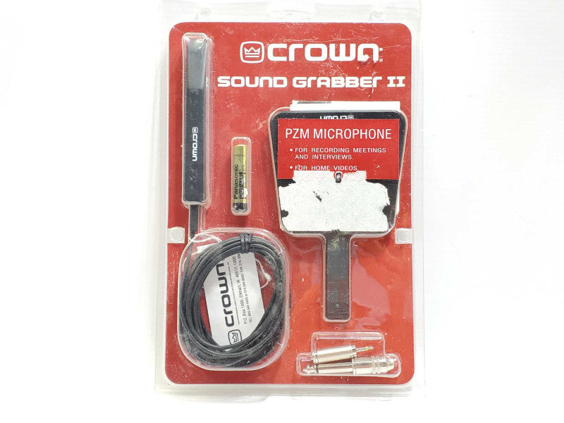 Crown Sound Grabber II PZM Condenser Microphone SNGRABBER2 OpenBox +