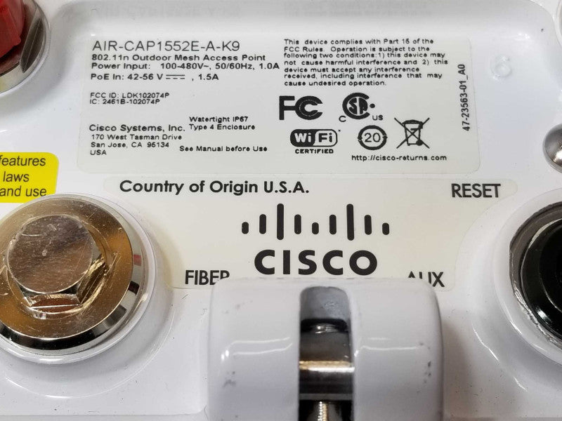 Cisco AIR-CAP1552E-A-K9 802.11n outdoor Mesh Access Point _