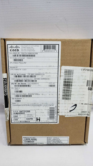 Cisco 8831 Wired Microphone Kit CP-MIC-WIRED-S 74-11134-01 NEW [