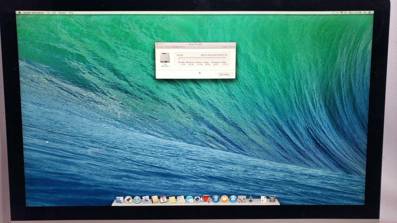 Apple iMac 27\\" L2013 i5@3.2GHz 8GB DDR3 Nvidia GT755M 1G 1TB HDD [