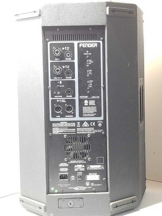 Fender Fortis F-15BT 12\\" Powered Speaker, Powers on, AS-IS, Read _