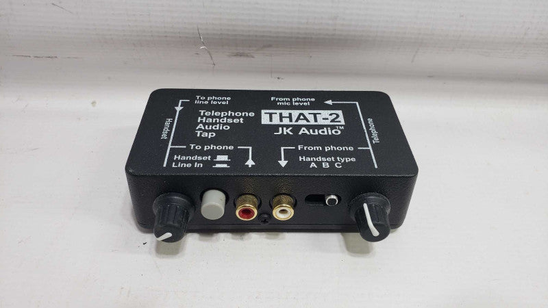 JK Audio That-2 Telephone Handset Audio Tap [