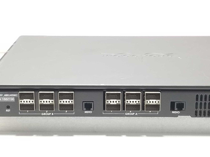 Broadcom BCM9QSFP-48RJ45MC, 48 Port RJ-45 and 12-Port QSFP Switch AS-IS _