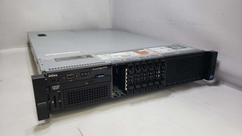 Dell PowerEdge R720 2xE5-2640@2.5GHz 48G ECC DDR3 PERC H710 Mini No HDD [