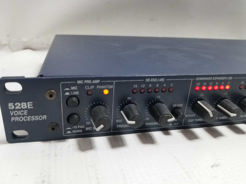 Symetrix 528E Voice Processor Channel Strip Microphone Preamp ~