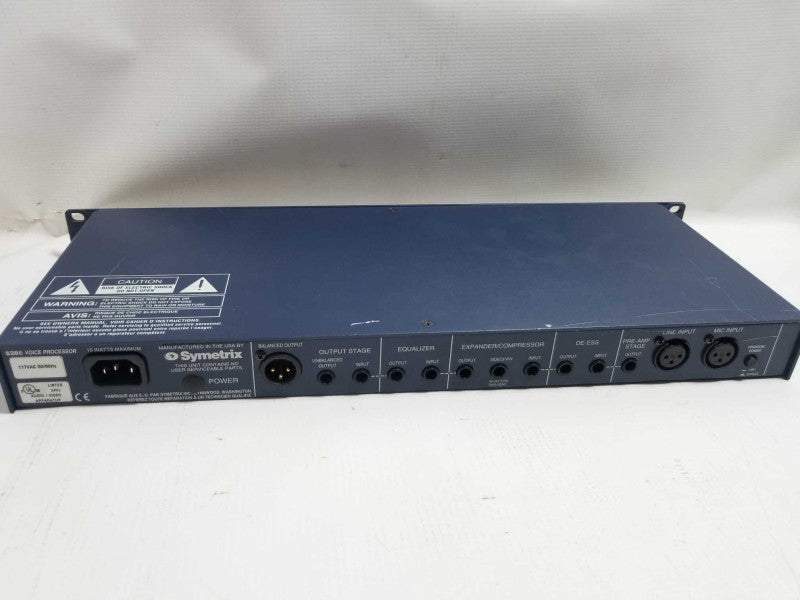 Symetrix 528E Voice Processor Channel Strip Microphone Preamp ~