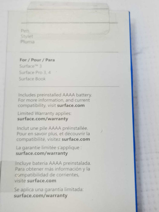 New MICROSOFT SURFACE STYLUS PEN WITH TIP KIT 3XY-00051 GOLD _