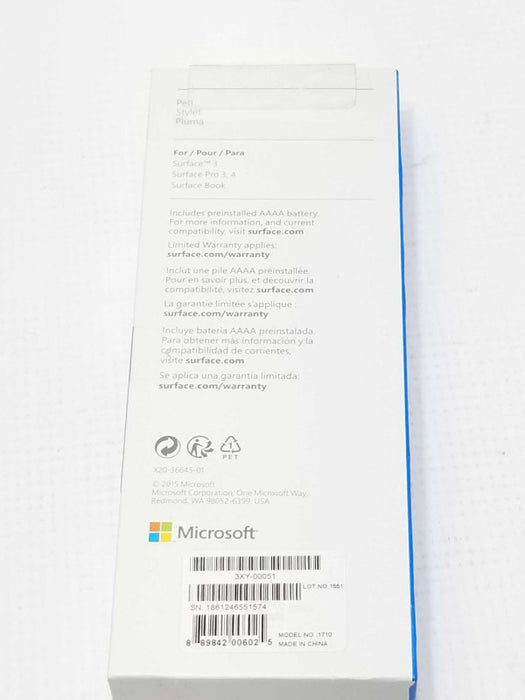New MICROSOFT SURFACE STYLUS PEN WITH TIP KIT 3XY-00051 GOLD _