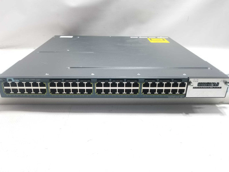 Cisco Catalyst WS-C3560X-48P-L 48-Port Gigabit, 2xPSUs, FCTY RESET. ~