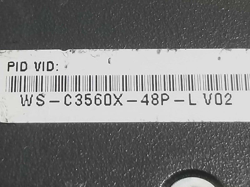 Cisco Catalyst WS-C3560X-48P-L 48-Port Gigabit, 2xPSUs, FCTY RESET. ~