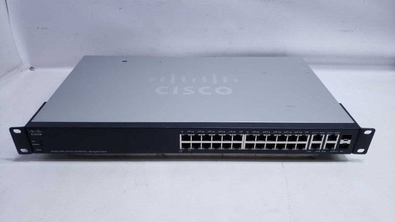 Cisco SF 300-24P Small business 24-Port 10/100 PoE+ Managed Switch [