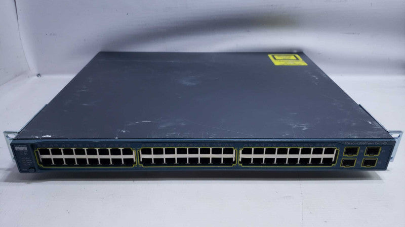 Cisco Catalyst WS-C3560G-48PS-S 48-Port Gigabit PoE Network Switch [